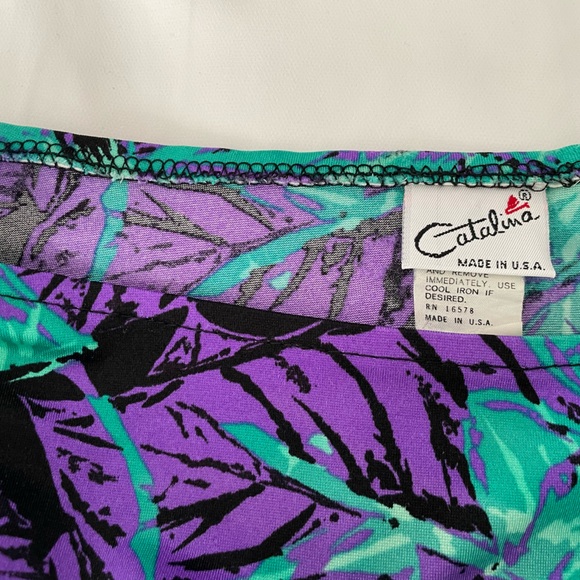 Catalina Women’s Leaf Print Tie Waist Sarong Swim Cover-Up Size:S - Picture 4 of 4